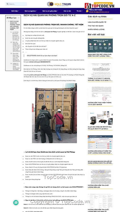 Logistics,web công ty,sharecode dịch vụ vận chuyển logictics,dịch vụ vận chuyển quốc tể,dịch vụ hải quan,Sharecode website công ty Logistics cực đẹp